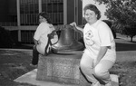 Victory Bell with Repaired Crack by East Texas State University
