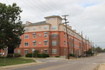 Prairie Crossing Residence Hall Exterior by Josephine Rickman