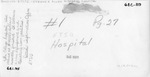College Hospital Exterior, Reverse by East Texas State Teachers College