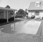 President's Home Swimming Pool by East Texas State University