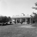 President's Home Exterior and Backyard by East Texas State University