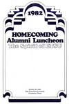 Homecoming Alumni Luncheon The Spirit of ETSU by East Texas State University