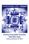 Wild With Pride Homecoming 2001 Schedule by Texas A&M University-Commerce