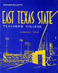 East Texas State Teachers College Bulletin, vol. XLI, no. 1 by East Texas State Teachers College