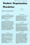 Student Organization Newsletter, 1978-04