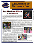 Department of Residence Life Newsletter